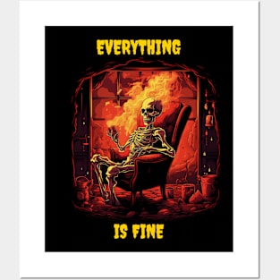 Everything is fine Posters and Art